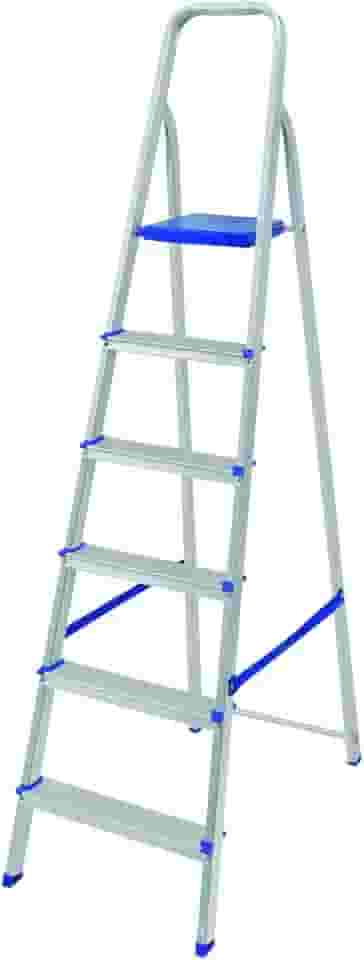 Escada De Alumínio 6 Degraus Mor - 5104