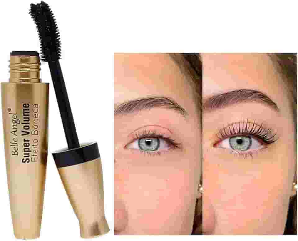 Máscara Para Cílios Super Volume Efeito Boneca - Belle Angel