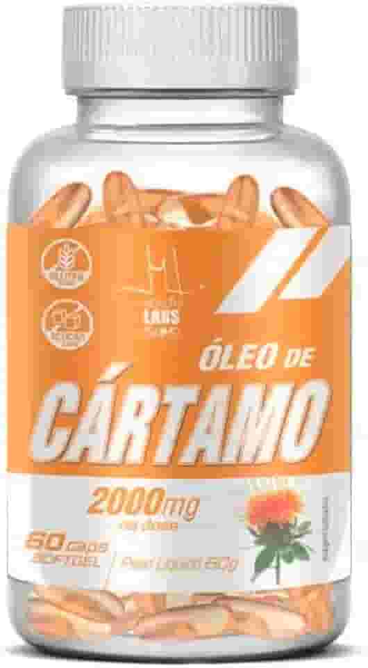 Óleo de Cártamo 2000mg Health Labs 60 Cápsulas