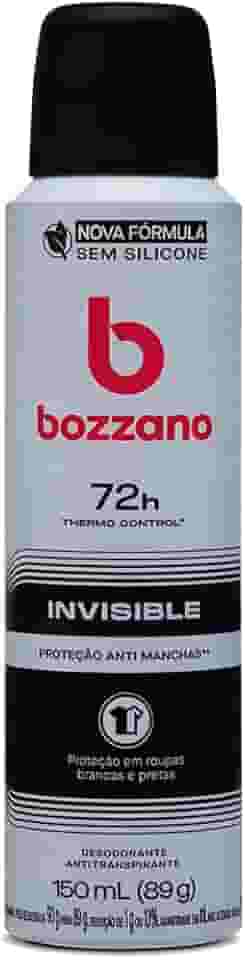 Bozzano Desodorante Aerossol Invisível Branco