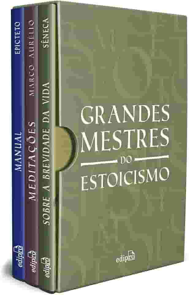 Box Grandes Mestres do Estoicismo: Edição especial com postais e marcadores
