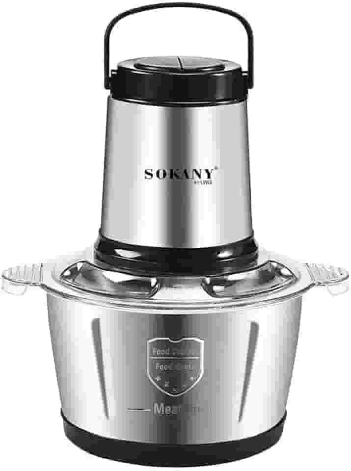 Moedor de Carne Elétrico 3L com 4 Lâminas Inox -SK101 (110v)