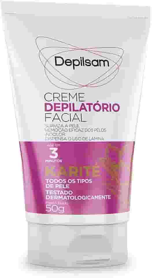 Creme Depilatorio Facial 50G Karite - Cx12, Depilsam