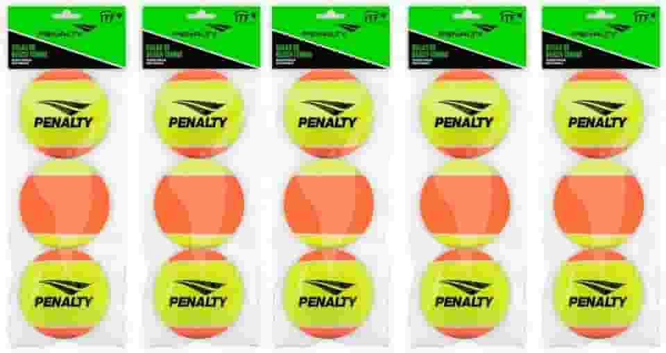 Penalty, Bolinha de Beach Tennis Penalty Pack com 3 Bolinhas