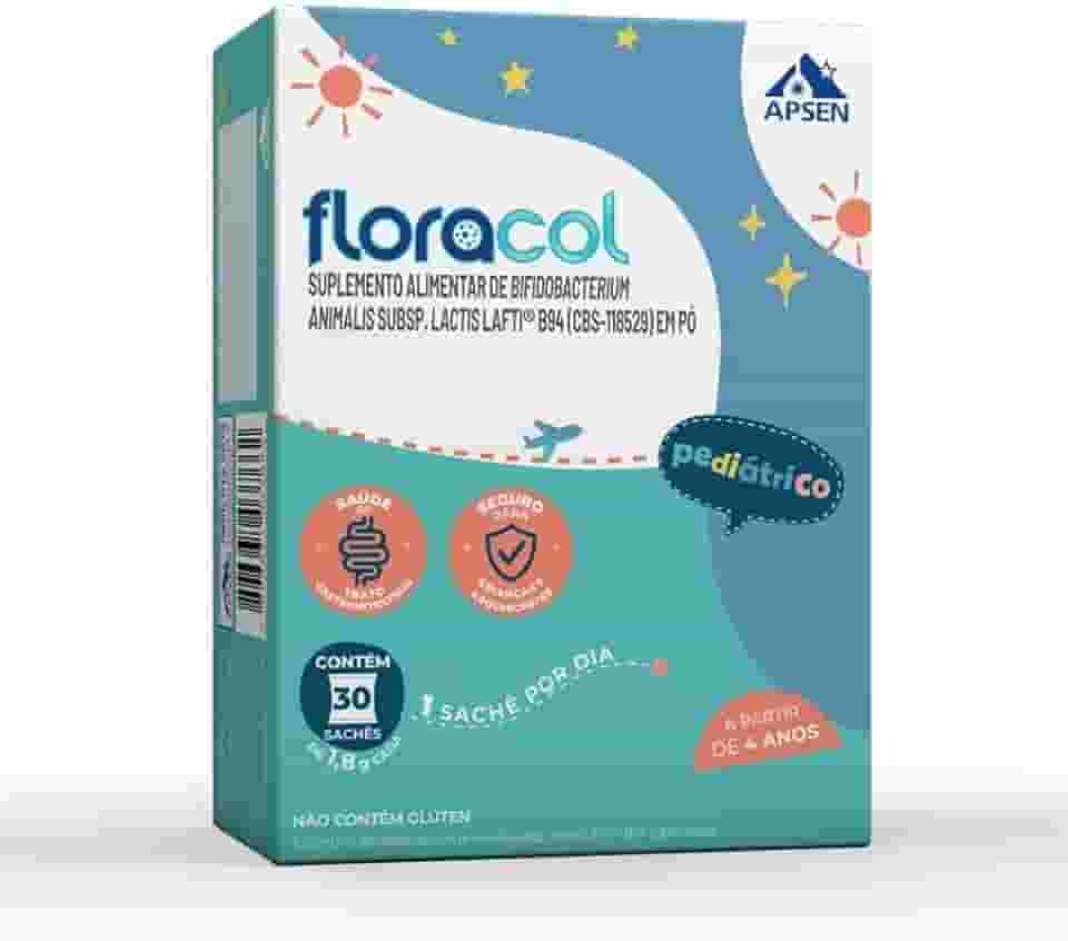 Simbiótico Floracol Pediátrico 30 Sachês 1,8g