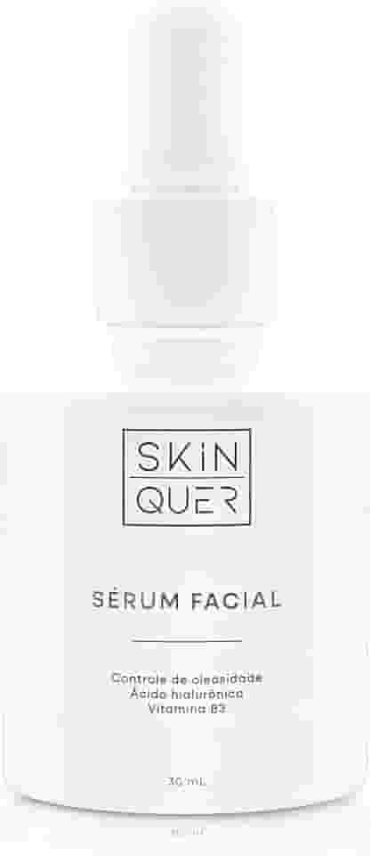 Sérum Ácido Hialurônico e Niacinamida 30ml - Reduz Manchas, Antioleosidade, Suaviza Linhas, Hidrata Profundamente, Vegano - Skin Quer