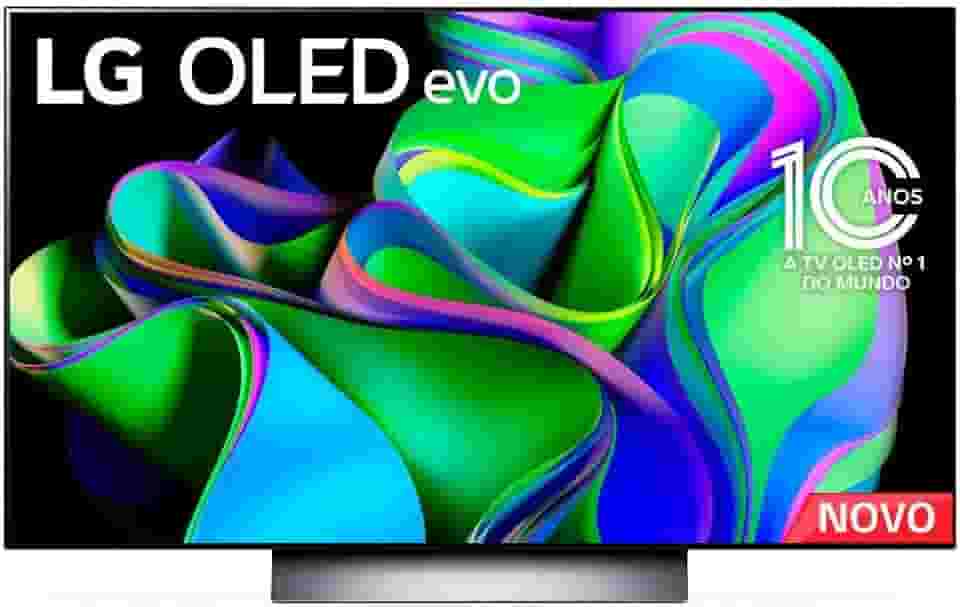 Smart TV 55" 4K LG OLED55C3PSA evo 120Hz G-Sync FreeSync Bluetooth ThinQ AI Alexa Google 4HDMI