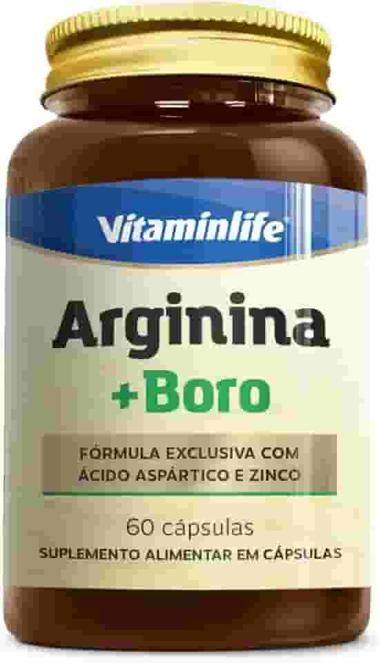 Vitaminlife Arginina +Boro (+ Ácido Aspartico + Zinco)