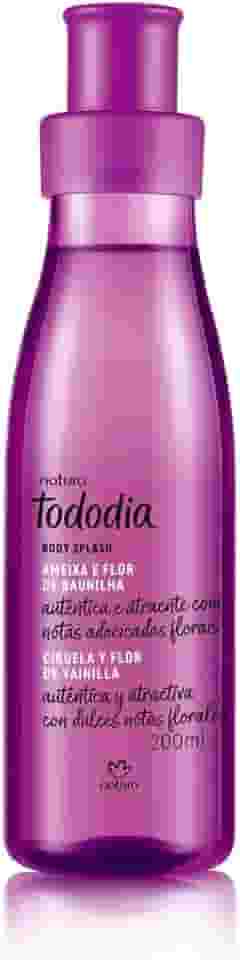 Body Splash Natura Tododia Ameixa e Flor de Baunilha 200ml