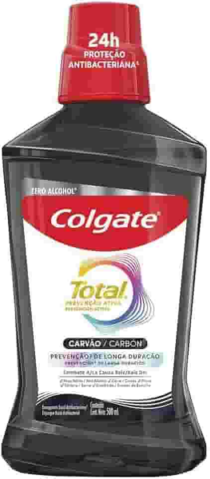 Enxaguante Bucal Multibenefício Colgate Total Carvão Ativado 500ml