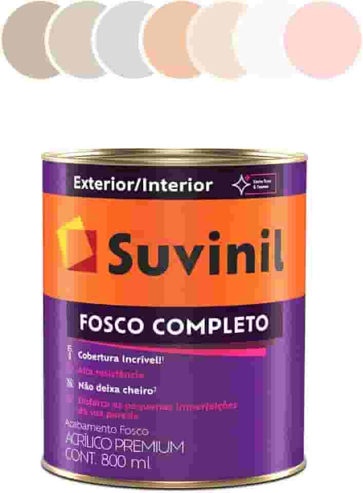 Tinta Acrílica Fosco Completo 800ml Tons Clássicos e Neutros Cores Claras Suvinil (Calopsita)