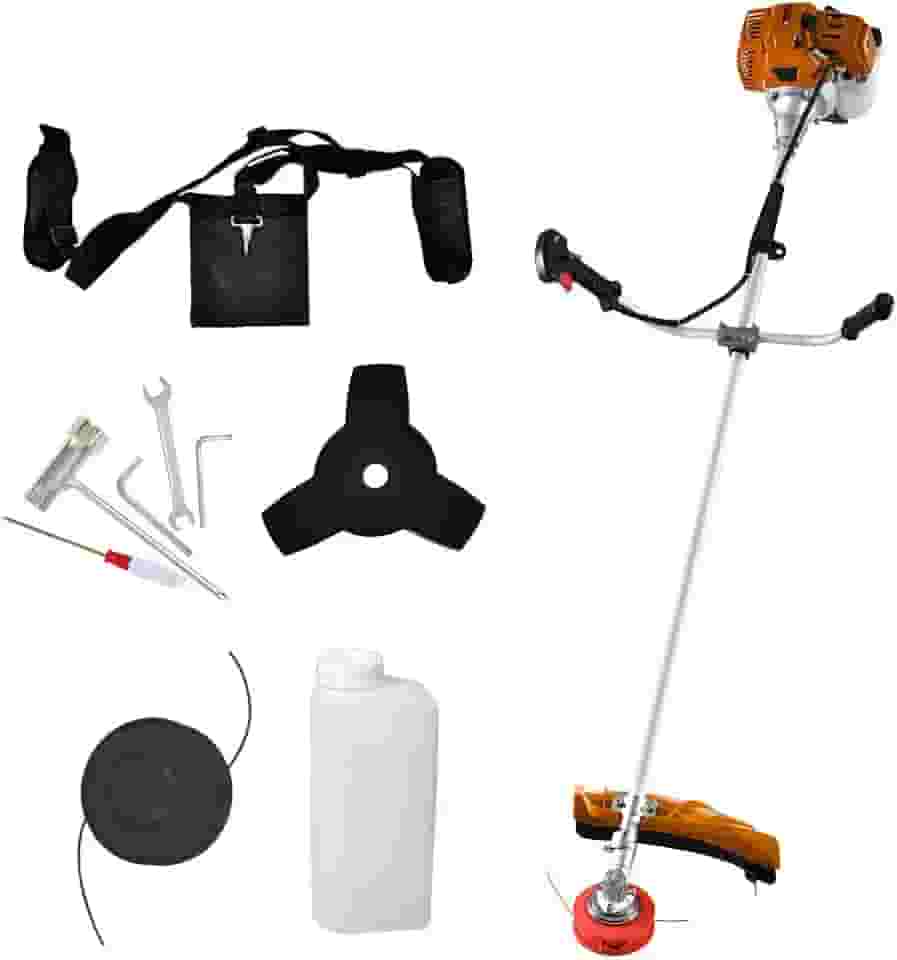 Roçadeira À Gasolina c/Lâmina e Carretel 1,7HP 2t 42.7CC SKIM4200 Intech Machine