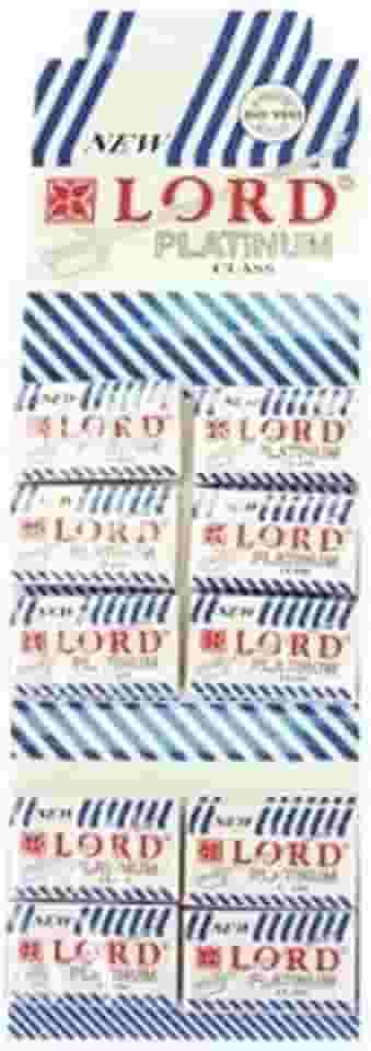 Lamina de Barbear Platinum c/50 - Lord