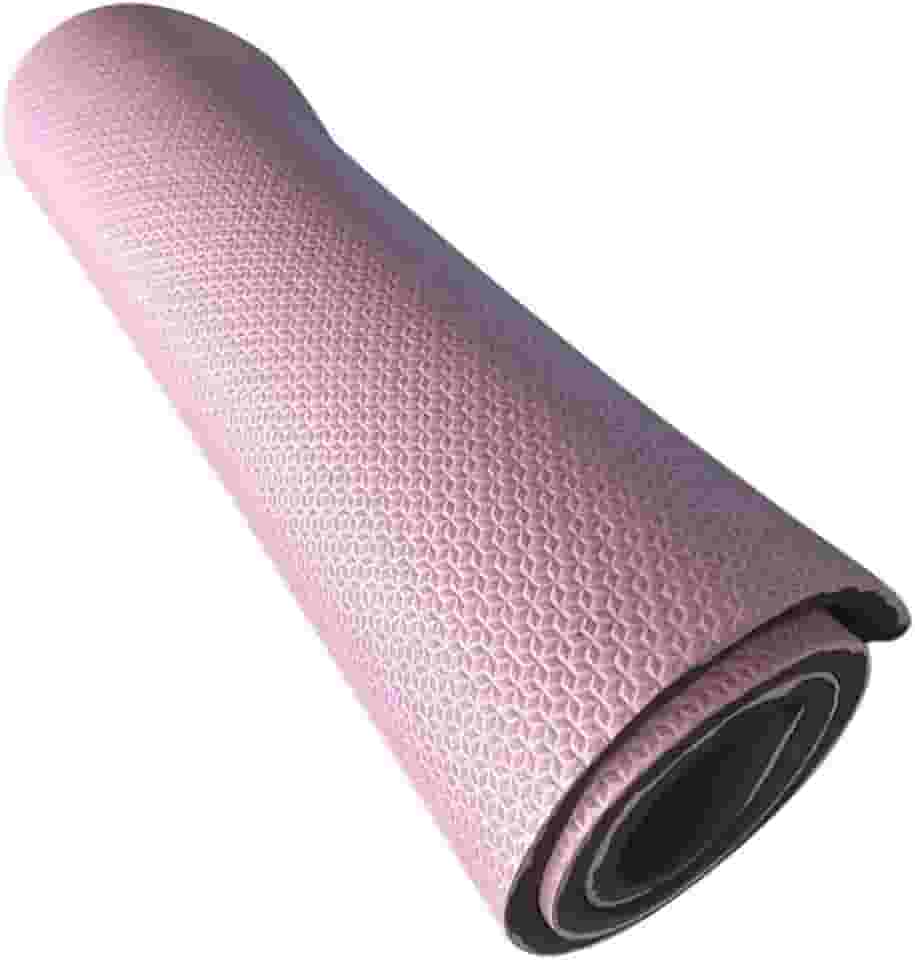 Tapete Colchonete (Yoga, Pilates, Fitness, Ginástica) 1m x 50cm x 10mm (Pink)