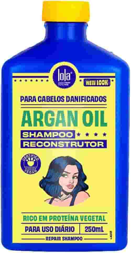 Argan Shampoo Reconstrutor 250ml , Lola Cosmetics