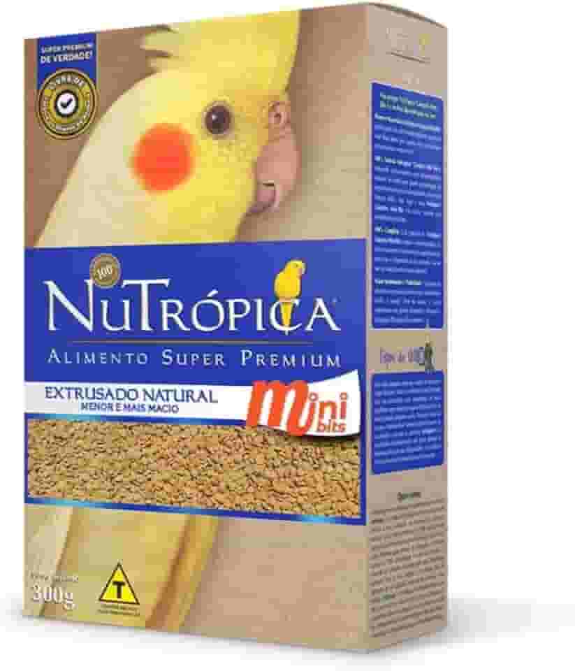 Ração Para Calopsita Natural Mini Bits 300g Nutrópica