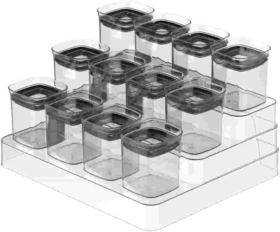 Organizador De Temperos Block Multinível 13 Peças - Ou