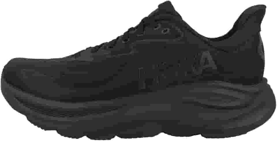 Clifton 10 Tênis masculino, Preto/preto, 40