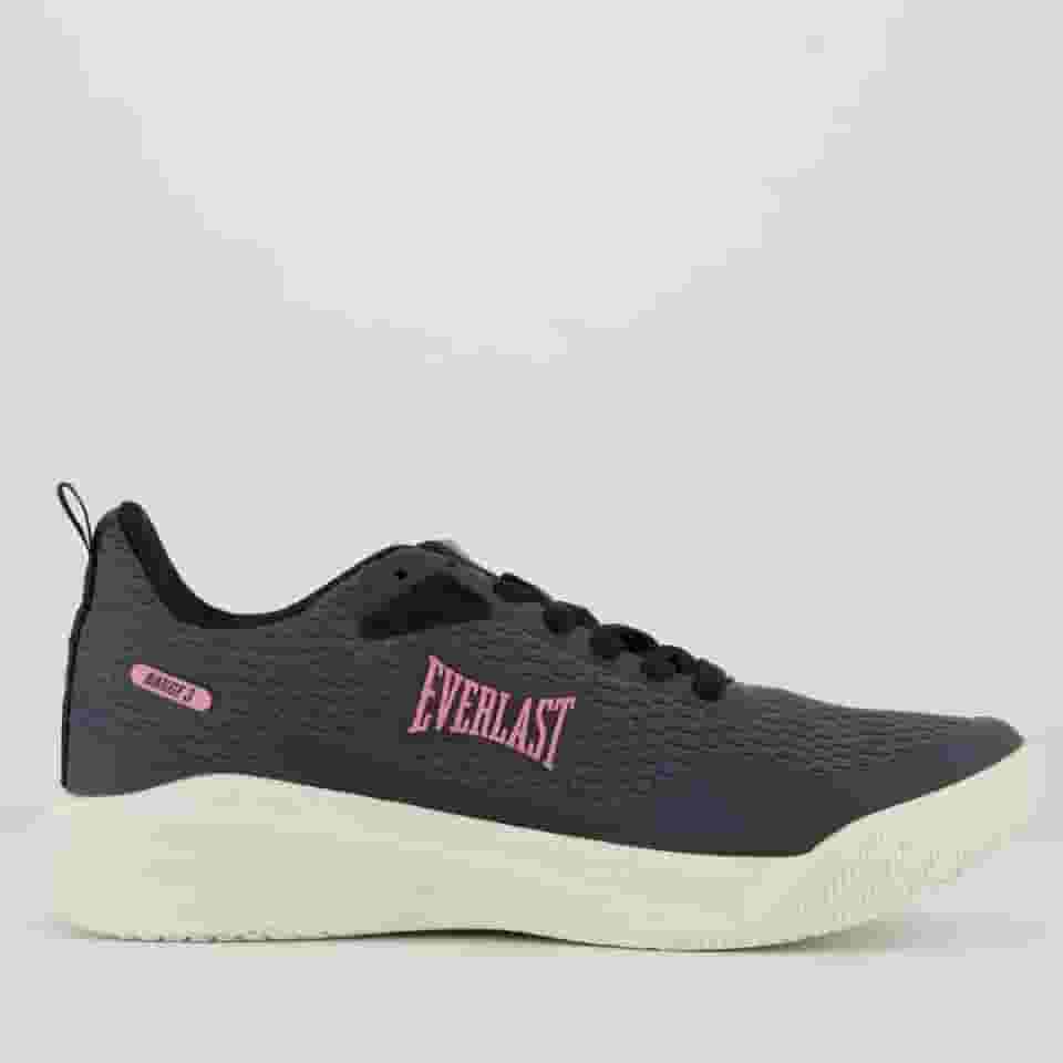 Tênis Everlast Range 3 Feminino Cinza e Rosa