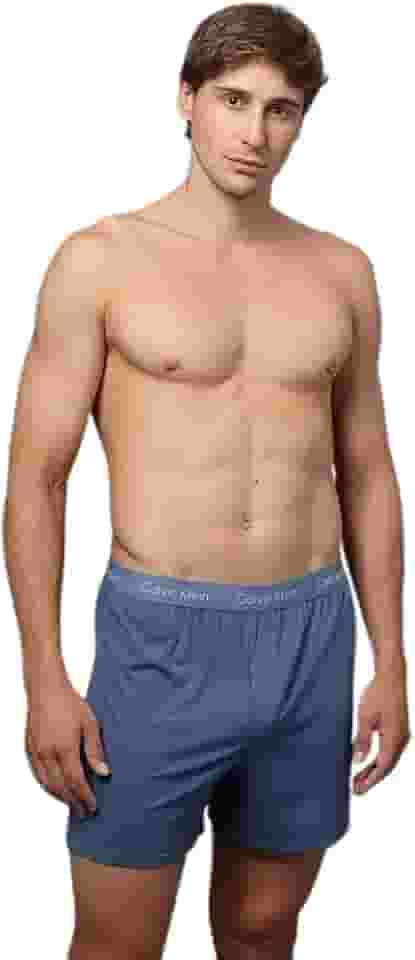 Cueca Samba-Canção de Modal Calvin Klein Azul MAS1826I