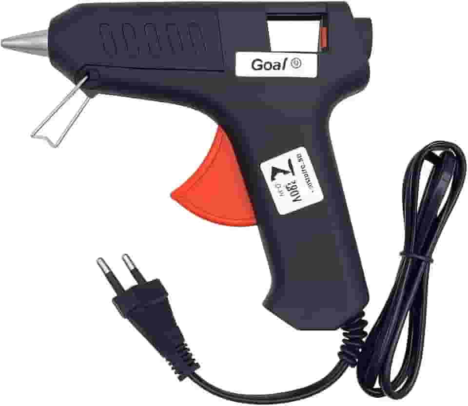 Pistola de Cola Quente 40W Bivolt Profissional – Aquecimento Rápido Ponta Metálica e Design Ergonômico