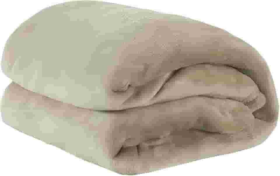 Cobertor Manta Casal Quarto Jolitex Unicolor Macia 180x220cm