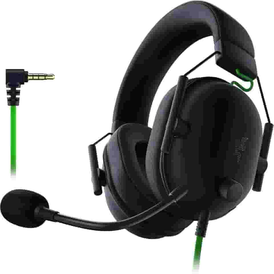 Fone de ouvido para jogos BlackShark V2 X: Som surround 7.1 - Drivers de 50 mm Razer