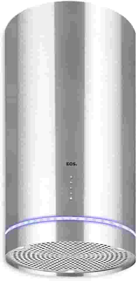 Coifa e Depurador de Ilha Eos 35cm Redonda Eco40ir Inox 220v