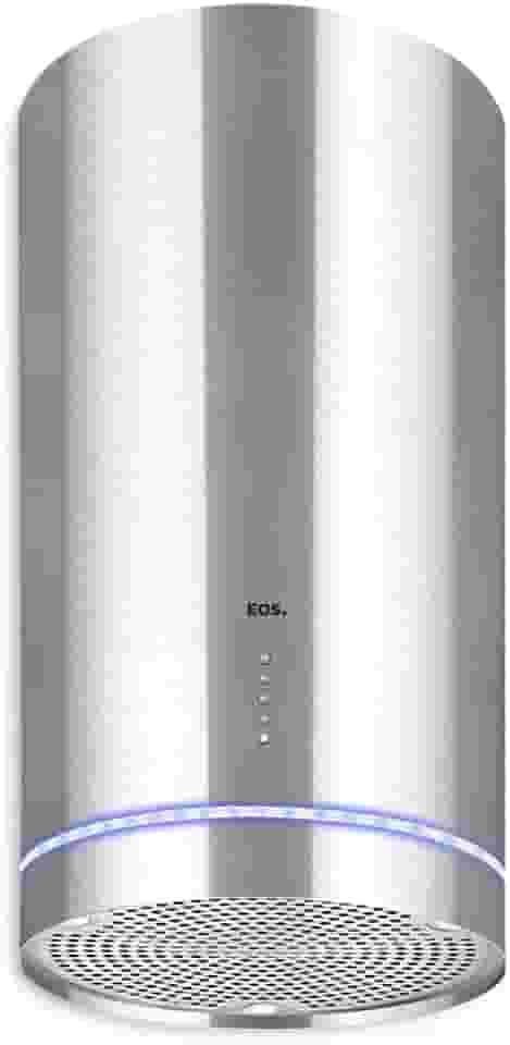 Coifa e Depurador de Ilha Eos 35cm Redonda Eco40ir Inox 110v