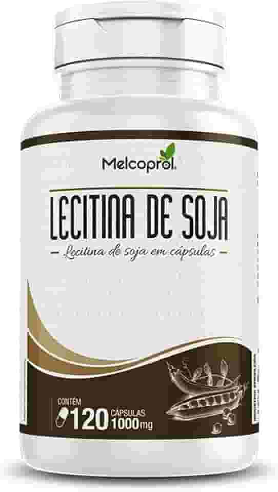 Lecitina De Soja 1000 mg 120 Cápsulas Isoflavona Tpm Melcoprol