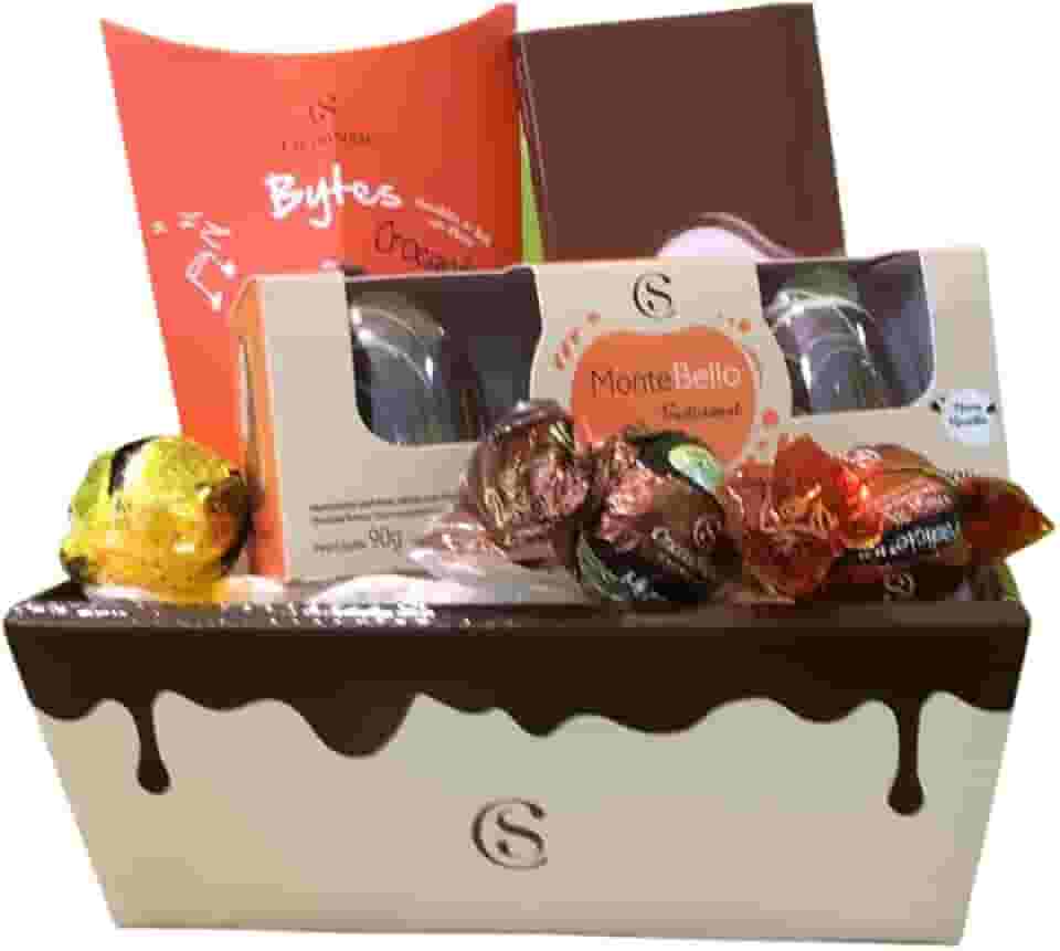 Cesta de Chocolates Para Presente Cacau Show (6 Chocolates)