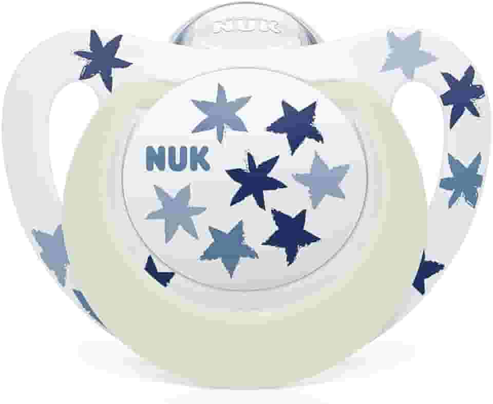 NUK Chupeta Star Glow Boy Silicone S2