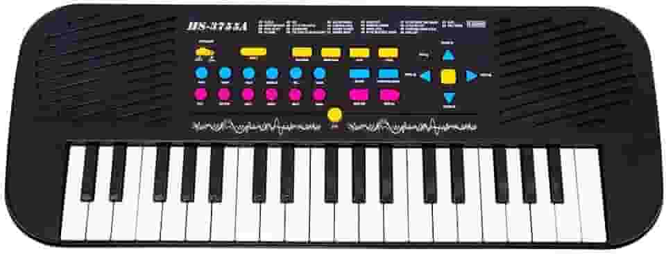 Teclado Infantil com Microfone 37 Teclas 54,5cm, DM Toys