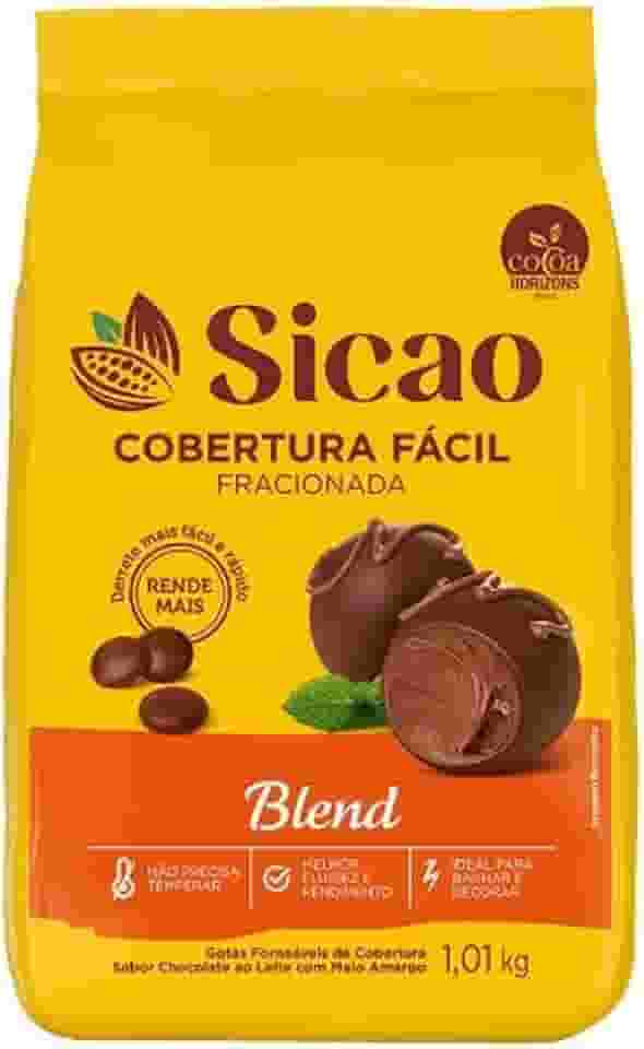 Cobertura Fácil Fracionada Blend Gotas 1,01kg Sicao