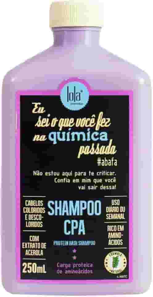 Eu Sei O Que Você Fez na Química Passada Shampoo 250g , Lola Cosmetics