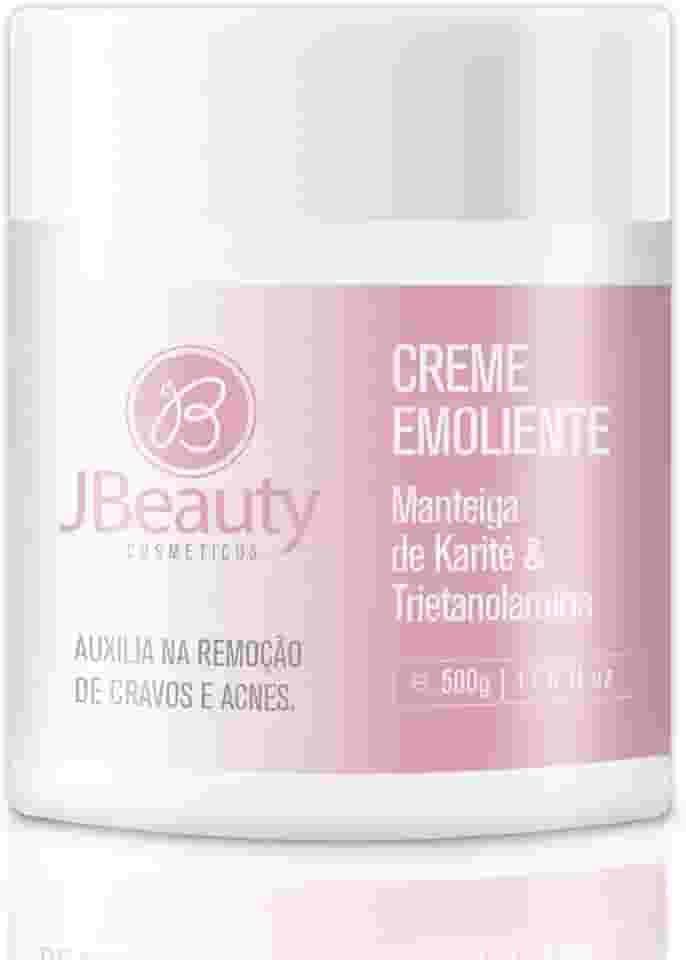 Creme Emoliente de Cravos e Acnes Jbeauty 500g para Limpeza de Pele