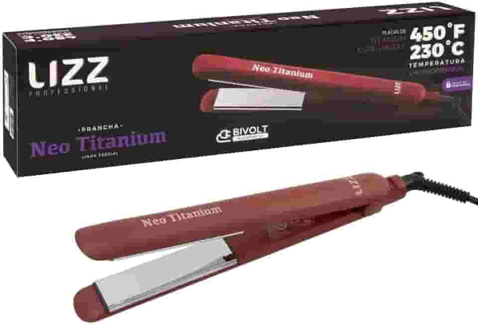 Lizz Prancha Neo Titanium Vermelha Bivolt