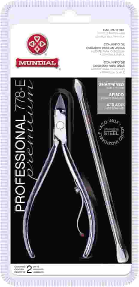Mundial Alicate Cutícula Inox S/A Prateado