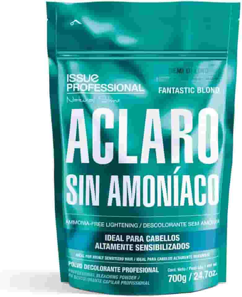Issue Professional Color Fantastic Blond, Pó Descolorante Sem Amônia, 700g, Para Cabelos Sensibilizados