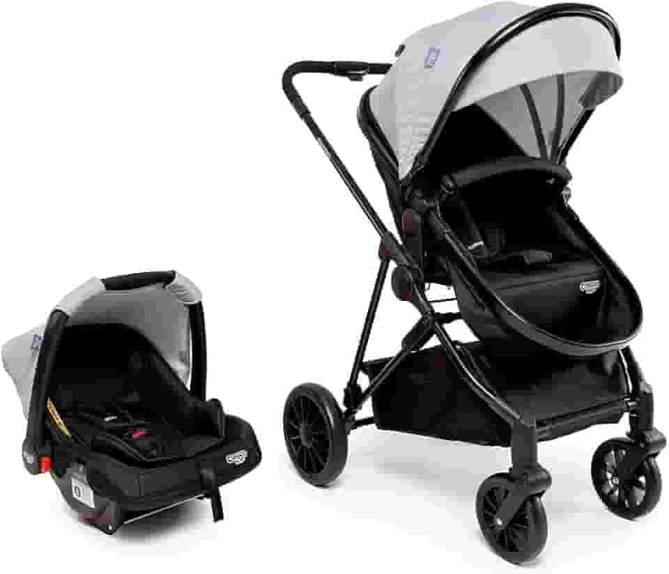 Travel System Cosco Kids, Lummy Duo, Cinza Gelo
