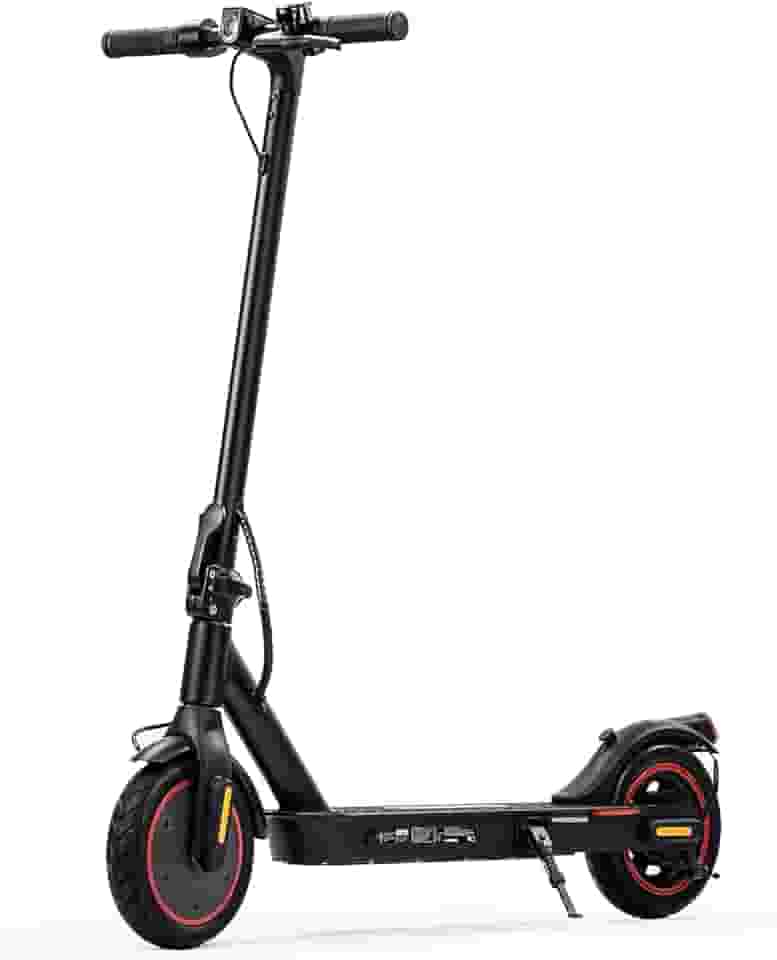 Lambo Patinete Elétrico Scooter W3, 500W É dobrável Elétrico Scooter Adulto, Velocidade 30 KM/H (MAX), 35 KM de Autonomia, Capacidade de carga 100KG，Preto