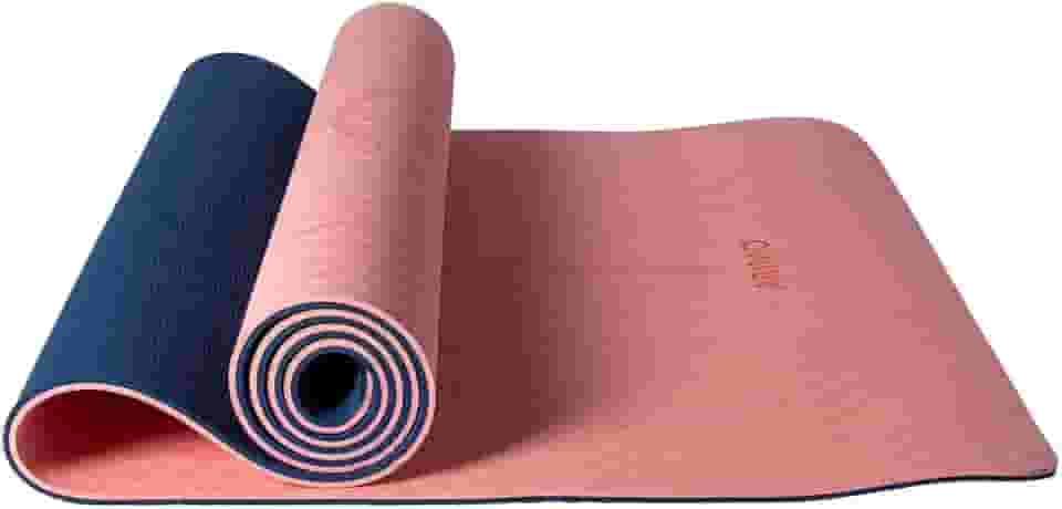 ARIMO Tapete Yoga Mat Antiderrapante TPE Ecológico Biodegradável Todos Os Tipos de Yoga/Pilates 181 x 61 cm x 8 mm