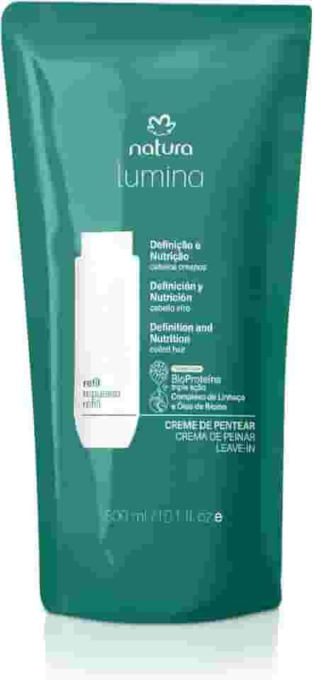 Natura, NATURA LUMINA CREME DE PENTEAR CABELOS CRESPOS REFIL 300ml