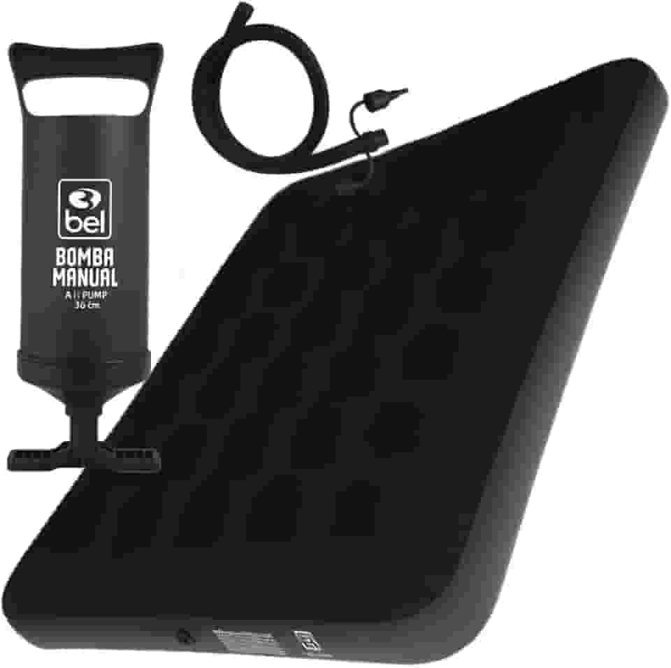 Colchão Inflável Casal + Bomba Acoplada - Conforto, Praticidade e Resistência para Camping e Lazer!!