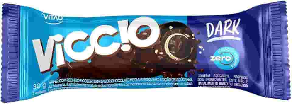 VICCIO ROLL ZERO CHOCOLATE AMARGO 30G