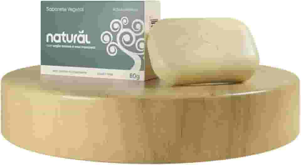 Sabonete Argila Branca E Óleo De Rosa Mosqueta Natural 95g