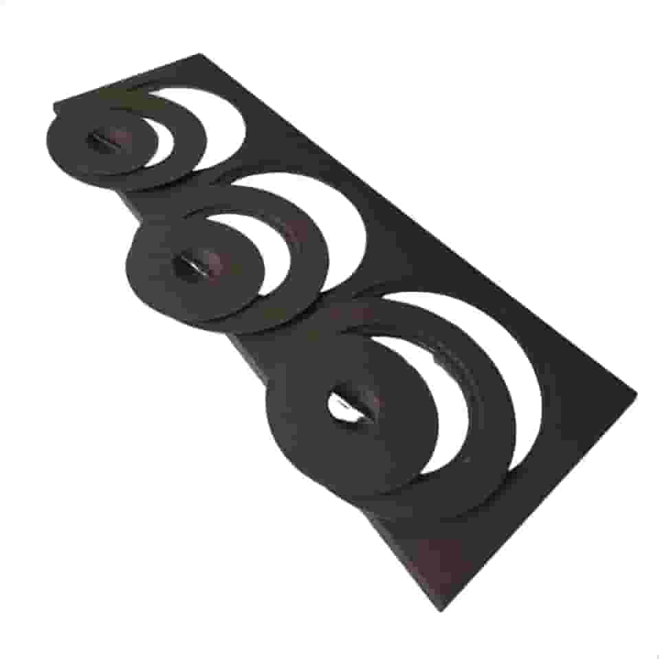 Chapa para fogão a lenha de ferro fundido com reduções e tampas