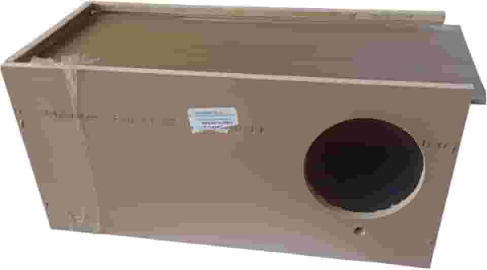 Ninho para calopsita em mdf não acompanha gachos para instalação