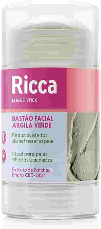 Ricca Bastão Facial Argila Verde