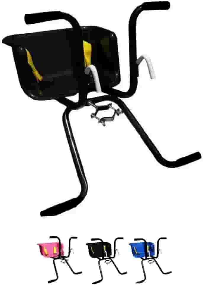 Cadeirinha Infantil Bike Baby Dianteira Preta